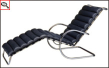 Mr adjustable chaise longue - Mies Van Der Rohe.