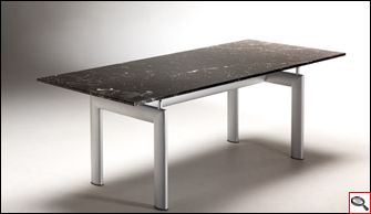 Le Corbusier Tube D'avion Table with marble top