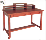 Meyer May desk, designed by Fran Lloyd Wright.