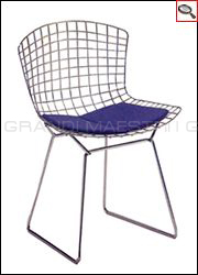 Harry Bertoia - wire chair.