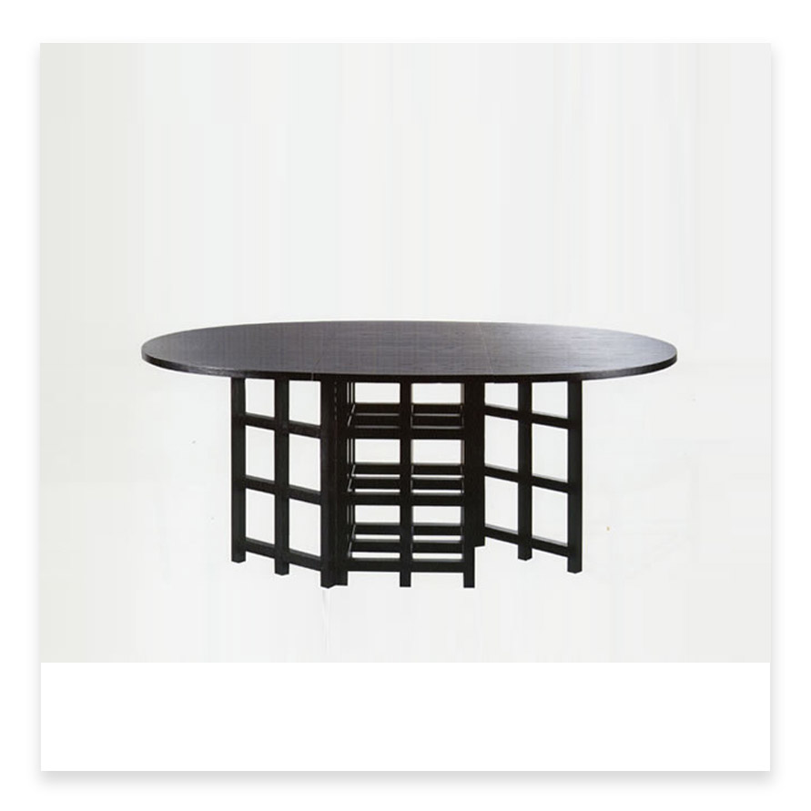 Charles Rennie Mackintosh Basset-Lowke oval table