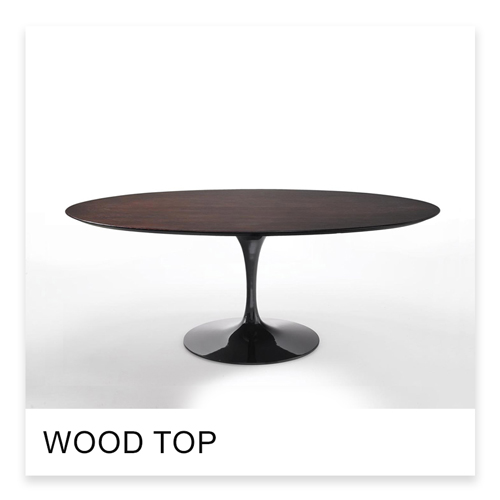 Eero Saarinen Tulip Table wooden top