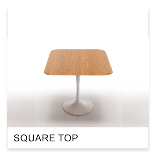 Eero Saarinen Tulip Table with square top